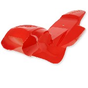 Zentralverkleidung fr pocket quad Rot Typ 3