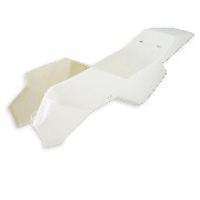 Zentrale Verkleidung fr pocket Quad - Wei