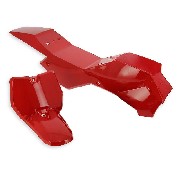 Verkleidung fr pocket quad, rot Typ1