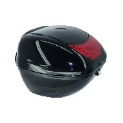 Topcase fr Scooter Baotian BT49QT-11 (Schwarz)