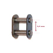 Nietschloss GROSSE GLIEDER 9,5 mm f�r dirt bike