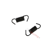 2 Federn fr Bremsbacken Motorroller Baotian BT49QT-9