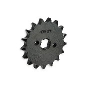 Ritzel, verstrkt, 17 Zhne fr dirt bike (428 : :17mm)