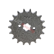 Ritzel, verstrkt, 18 Zhne fr dirt bike (428 : :17mm)