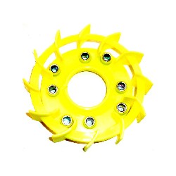 Flgelrad Tuning, gelb, fr chinesische Motorroller, Chinesische Motorroller Teile