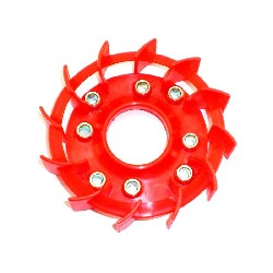 Flgelrad Tuning, rot, fr chinesische Motorroller, Chinesische Motorroller Teile