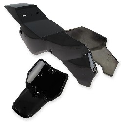 Verkleidung fr Pocket supermoto, schwarz - Typ 2, Teile Pockets Supermoto