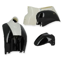 Verkleidung fr pocket scooter 47-49 ccm (Schwarz), Teile fr Minir scooter