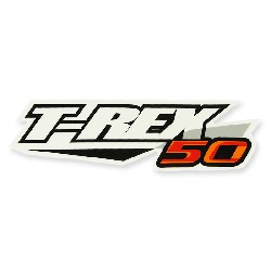 Trex-50ccm Aufkleber fr Skyteam Trex (orange-schwarz), Teile Trex Skyteam