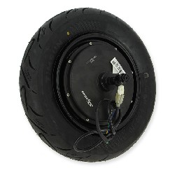 Rad hinten komplett fr Skyteam E-MINI 1000W, E-mini Skyteam-Teile