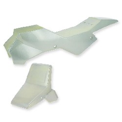 Verkleidung fr pocket Supermotard, metallgrau Typ1, Teile Pockets Supermoto