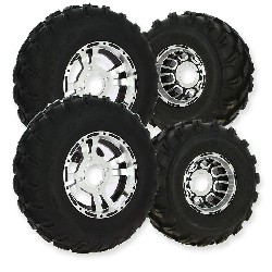 Rder Satz 4 Stk fr Quad Shineray 250 ccm STXE, Ersatzteile Shineray 250 STXE