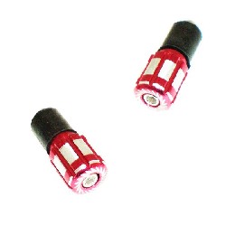 Lenkerschutz, rot (Typ 4), Chinesische Motorroller Teile