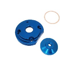 Zylinderkopf Racing, blau (Typ B), Teile Pockets Supermoto
