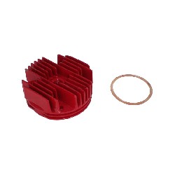 Zylinderkopf Racing, rot (Typ A), Pocket Cross Teile