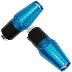 Lenkstangenende Tuning blau (Typ 5), Ersatzteile Baotian BT49QT-12