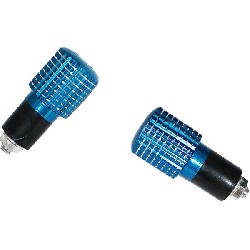 Lenkstangenende Tuning blau (Typ 6), Ersatzteile Baotian BT49QT-12