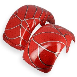 Schutzbleche fr CityCoco - Spider Rot, Citycoco Ersatzteile