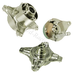 Radnabe Tuning vorn-hinten 10mm fr Dax 50 ccm bis 125 ccm (Nickel )