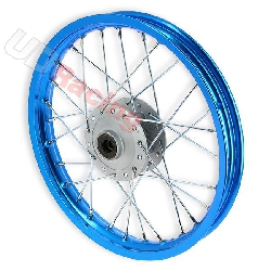 Felge vorn 14'', blau, fr dirt bike AGB27 (Typ 1), Ersatzteile Dirt bike