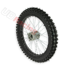 Rad vorn 17'', fr dirt bike AGB 30 - Schwarz