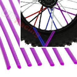 Radspeichen abdeckung fr dirt bike (12 St) - VIOLET