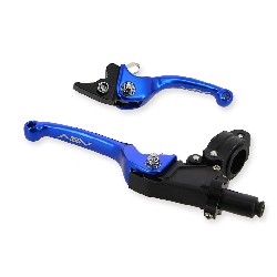 Griffe aus Alu Paar, blau, fr dirt bike (type2), Ersatzteile Dirt bike