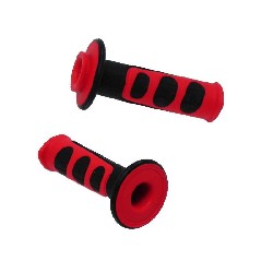 Griffe rutschfest dirt bike (rot / schwarz) Pocket Cross, Pocket Cross Teile