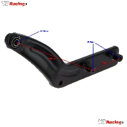 Auspuffhalter f�r Skooter Baotian BT49QT-9, Ersatzteile Baotian BT49QT-9