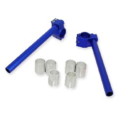 Lenker, Tuning Stummellenker Blau fr pocket bike (Typ 3 ), Teile Pocket Bike ZPF