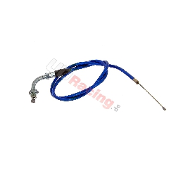 Kabel - Gaszug, blau, fr dirt bike (Typ A), Teile Pocket Blata MT4